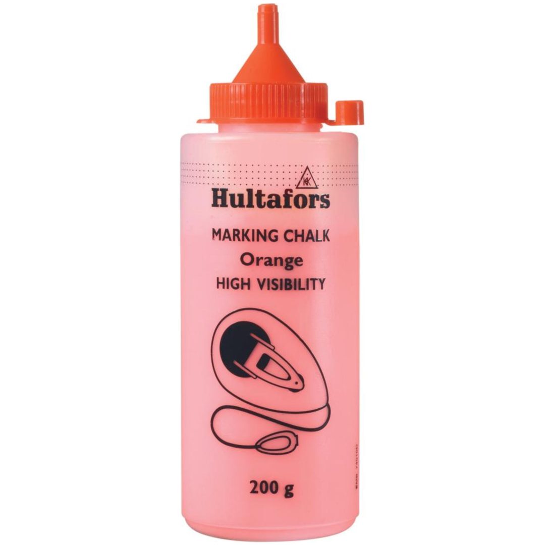 Snörslåkrita 180 mm Orange Hultafors Orange