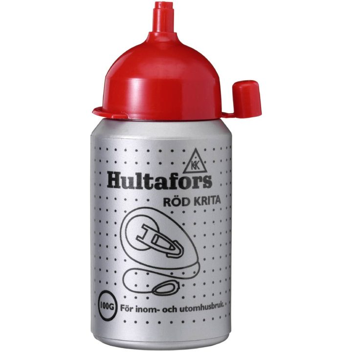 Snörslåkrita Röd HULTAFORS SNÖRSLÅKRITA RÖD 100 GR. – bild 7