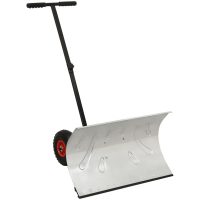 Snöskyffel med hjul vidaXL