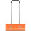 Snöskyffel med utdragbart handtag orange stålblad vidaXL 96 cm – miniatyr 2
