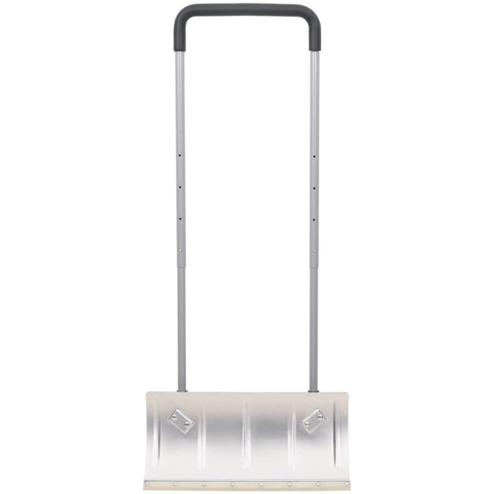 Snöskyffel med utdragbart handtag silver stålblad vidaXL 61 cm – bild 2