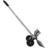Snöskyffel med utdragbart handtag svart stålblad vidaXL 66 cm – miniatyr 3