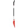Snöskyffel röd 136 cm aluminium vidaXL – miniatyr 3