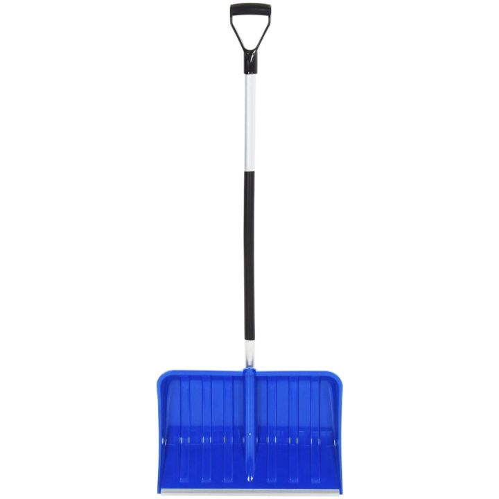 Snöspade blå 145 cm aluminium vidaXL – bild 2