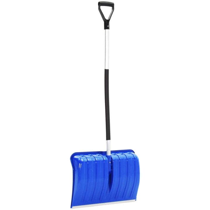 Snöspade blå 145 cm aluminium vidaXL – bild 4