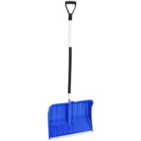 Snöspade blå 145 cm aluminium vidaXL