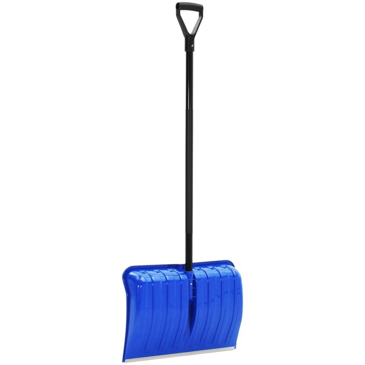 Snöspade blå 147 cm metall vidaXL – bild 4