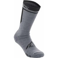 SOCKS MERINO 24 GY/BK M