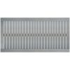 Soffbord 100x50x33 cm grått massivt akaciaträ vidaXL – miniatyr 4