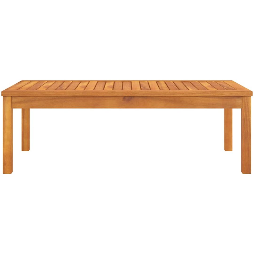 Soffbord 100x50x33 cm massivt akaciaträ vidaXL – bild 3
