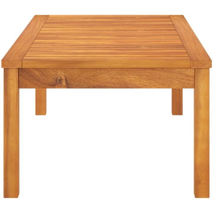 Soffbord 100x50x33 cm massivt akaciaträ vidaXL – bild 4
