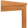 Soffbord 100x50x33 cm massivt akaciaträ vidaXL – miniatyr 6