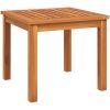 Soffbord 40x40x36 cm massivt akaciaträ vidaXL – miniatyr 2