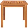 Soffbord 40x40x36 cm massivt akaciaträ vidaXL – miniatyr 3
