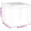 Soffbord 40x40x36 cm massivt akaciaträ vidaXL – miniatyr 6
