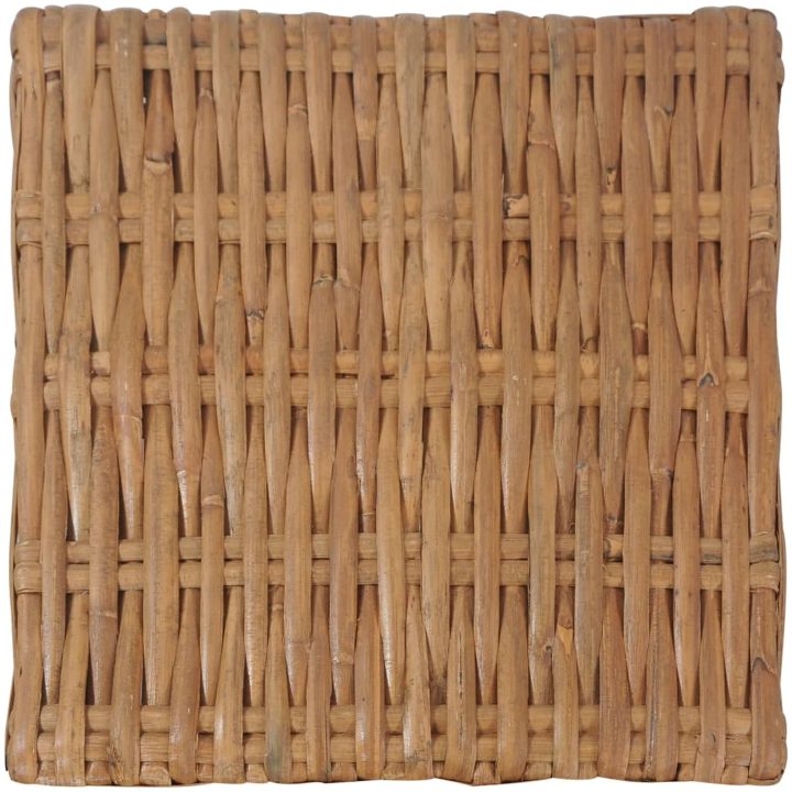 Soffbord 47x47x28 cm äkta rotting vidaXL – bild 5