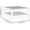Soffbord 65x65x35 cm massivt akaciaträ vidaXL – miniatyr 6