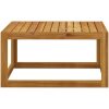 Soffbord 68x68x29 cm massivt akaciaträ vidaXL – miniatyr 4