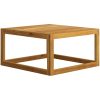 Soffbord 68x68x29 cm massivt akaciaträ vidaXL – miniatyr 5