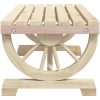 Soffbord för trädgården 90x50x40 cm massiv furu vidaXL – miniatyr 5