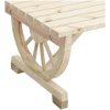 Soffbord för trädgården 90x50x40 cm massiv furu vidaXL – miniatyr 7