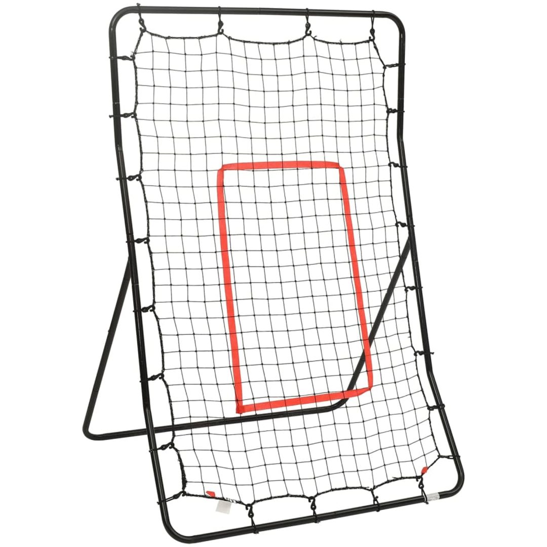 Softbollrebounder 88x79x137 cm stål vidaXL