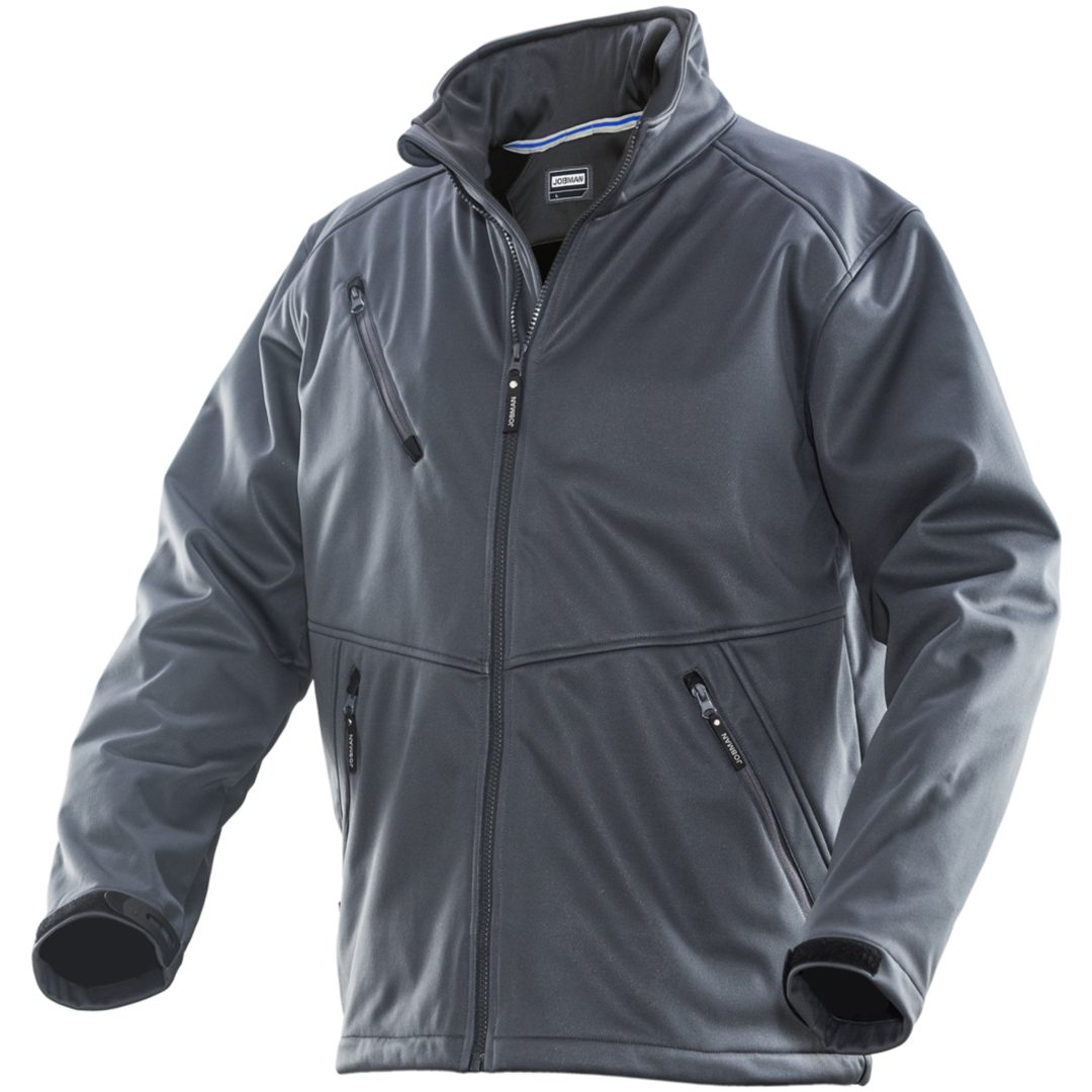 Softshell Jacka 1208 Functional Mörkgrå Jobman XXXL