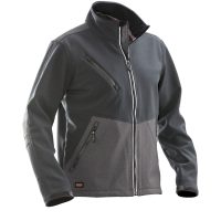 Softshell Jacka 1248 Advanced Mörkgrå/Svart Jobman