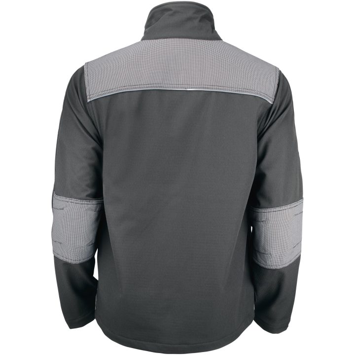 Softshell Jacka 1248 Advanced Mörkgrå/Svart Jobman XXXL – bild 2