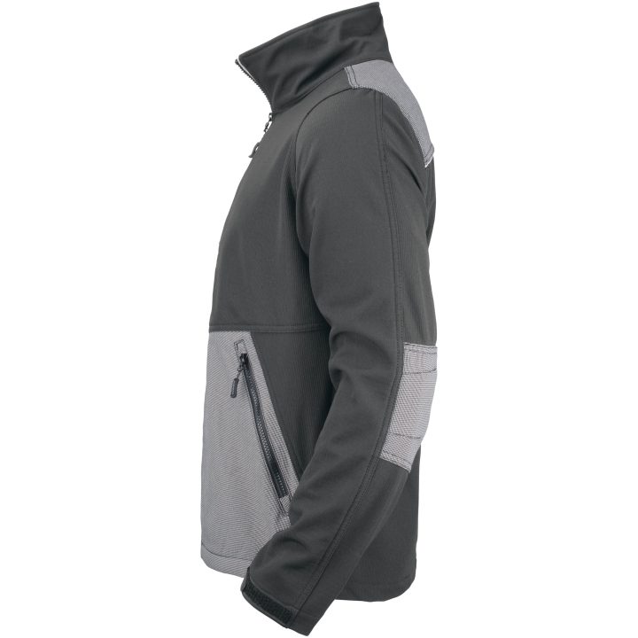 Softshell Jacka 1248 Advanced Mörkgrå/Svart Jobman XXXL – bild 3