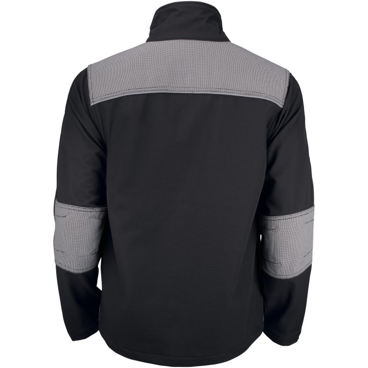 Softshell Jacka 1248 Advanced Svart/Mörkgrå Jobman XXXL – bild 2