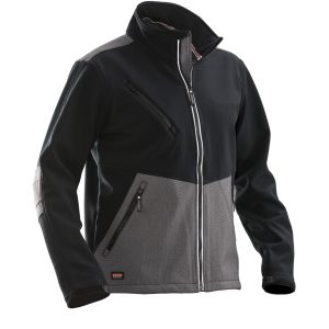 Softshell Jacka 1248 Advanced Svart/Mörkgrå Jobman