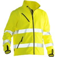 Softshell Jacka Varsel 1202 Practical Gul Jobman