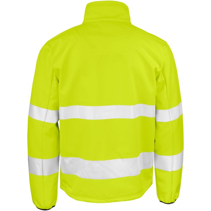 Softshell Jacka Varsel 1202 Practical Gul Jobman XXXL – bild 3
