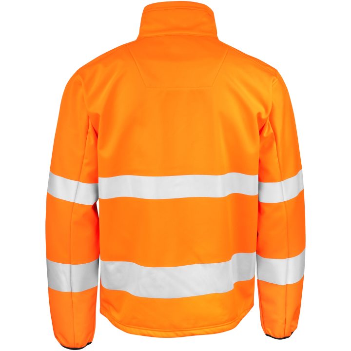 Softshell Jacka Varsel 1202 Practical Orange Jobman XXXL – bild 3