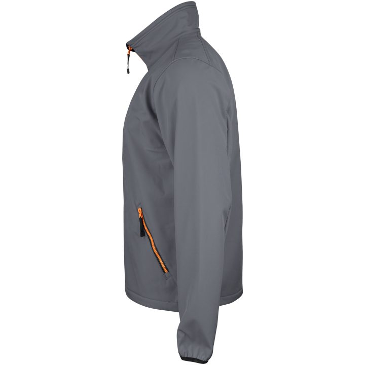 Softshell Light Jacka 1201 Practical Mörkgrå Jobman XXXL – bild 2
