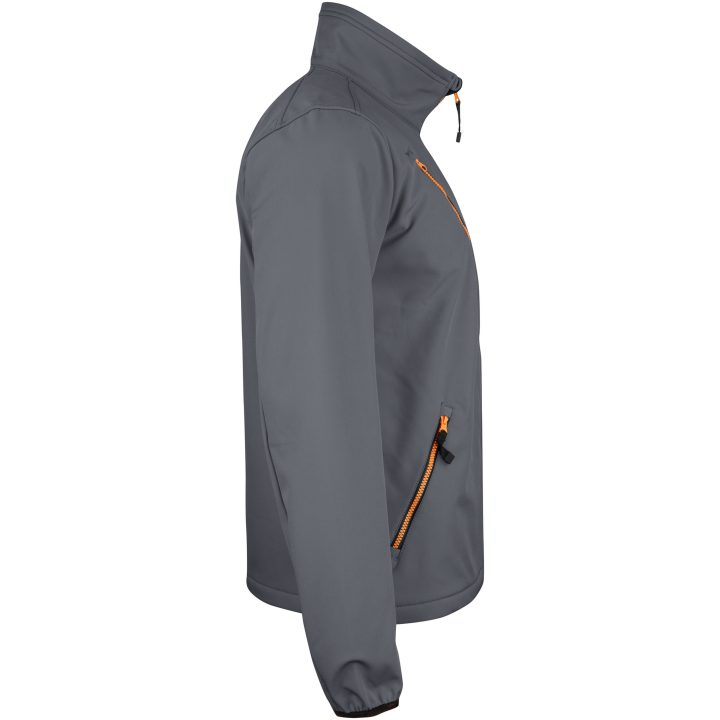 Softshell Light Jacka 1201 Practical Mörkgrå Jobman XXXL – bild 4