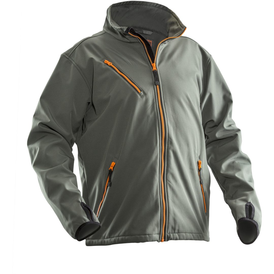Softshell Light Jacka 1201 Practical Mörkgrå Jobman XXXL