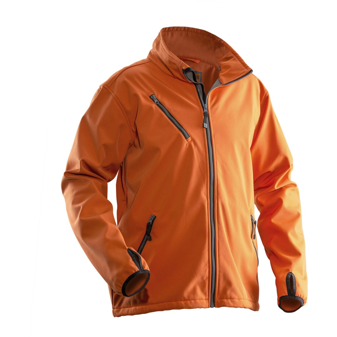 Softshell Light Jacka 1201 Practical Orange Jobman XXXL