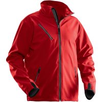 Softshell Light Jacka 1201 Practical Röd Jobman