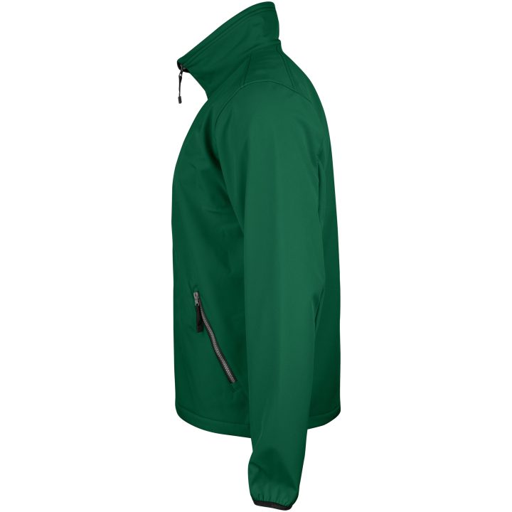 Softshell Light Jacka 1201 Practical Skogsgrön Jobman XXXL – bild 2