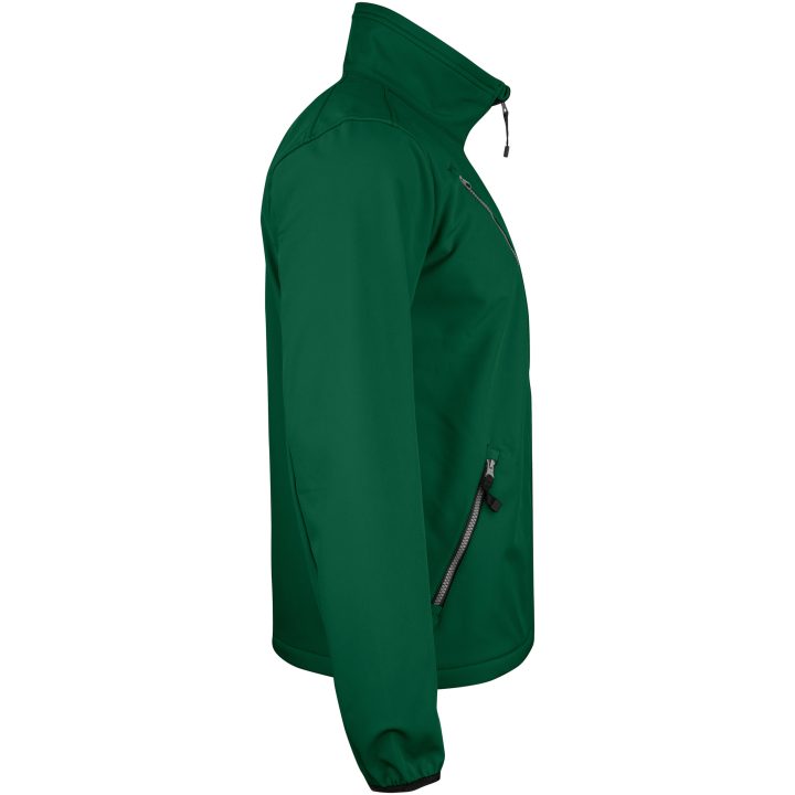 Softshell Light Jacka 1201 Practical Skogsgrön Jobman XXXL – bild 4