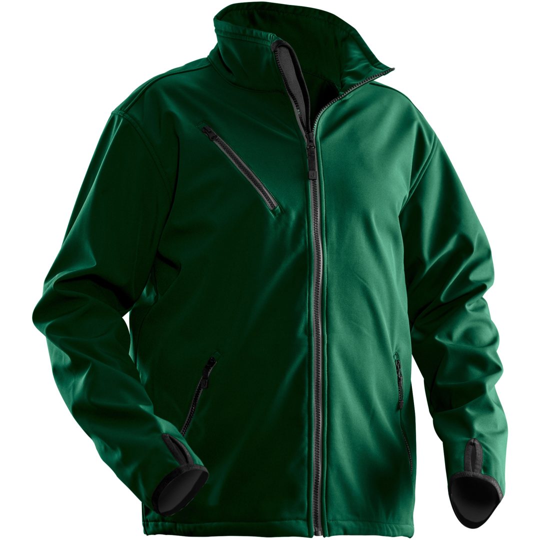 Softshell Light Jacka 1201 Practical Skogsgrön Jobman XXXL