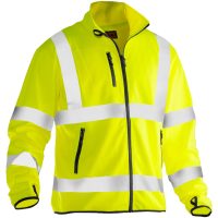 Softshell Light Jacka Varsel 5101 Practical Gul Jobman