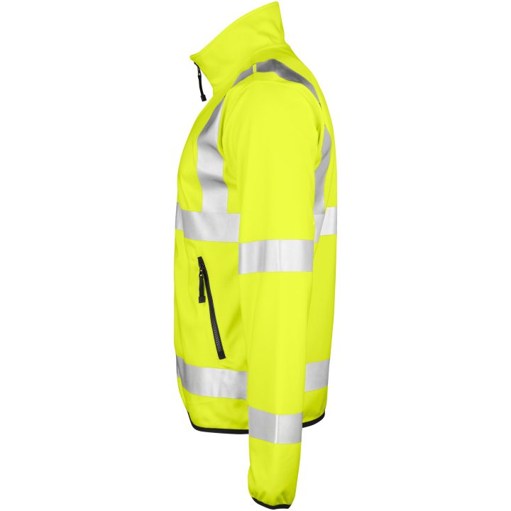 Softshell Light Jacka Varsel 5101 Practical Gul Jobman XXXL – bild 2