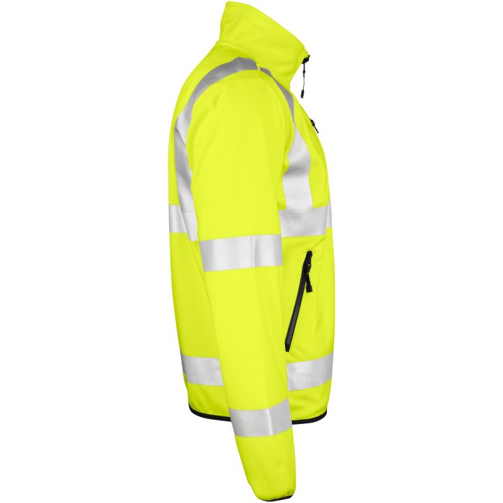 Softshell Light Jacka Varsel 5101 Practical Gul Jobman XXXL – bild 4