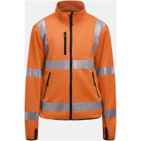 Softshell Light Jacka Varsel 5101 Practical Orange Jobman