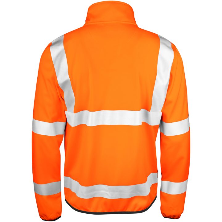 Softshell Light Jacka Varsel 5101 Practical Orange Jobman XXXL – bild 3