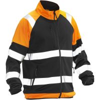 Softshell Light Jacka Varsel 5127 Technical Svart/Orange Jobman