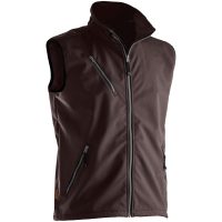 Softshell Light Väst 7502 Practical Brun Jobman